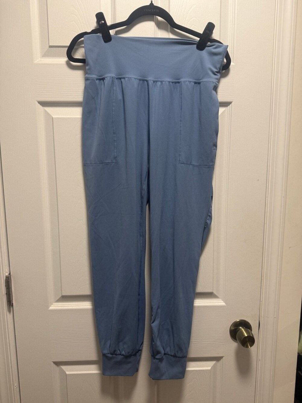 Athleta Salutation Jogger Women’s Medium Blue High Rise Powervita